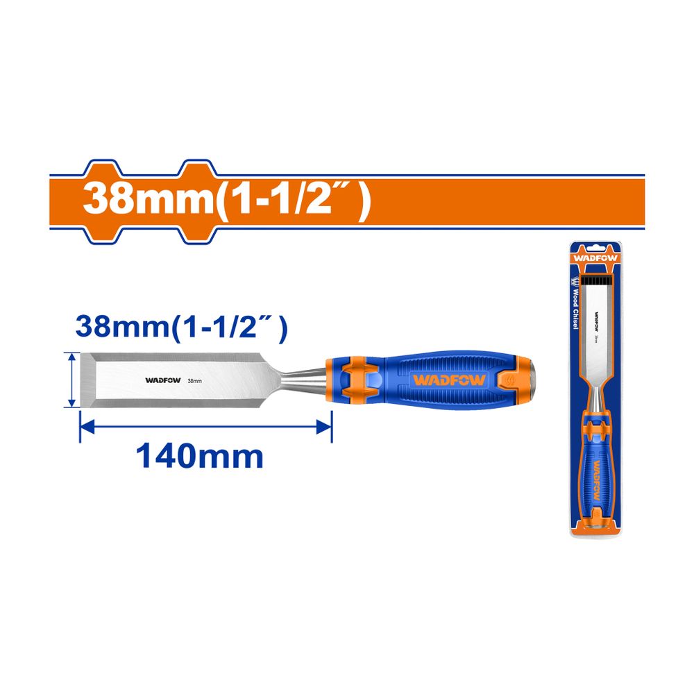 Стамеска WADFOW WWC1238 38х140 мм