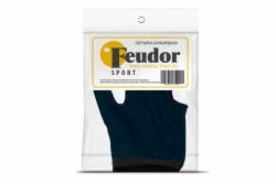 Перчатка-бильярдная Feudor Sport blue M/L