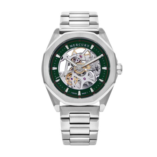 Механические часы Mercury MEA491SK-SS-12 нержавеющая сталь