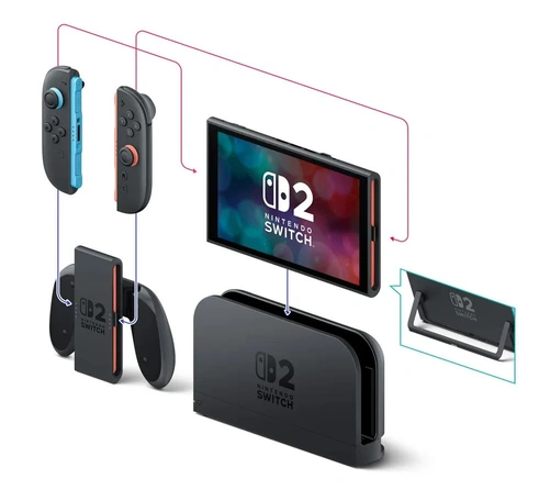 Игровая приставка Nintendo Switch 2 Black