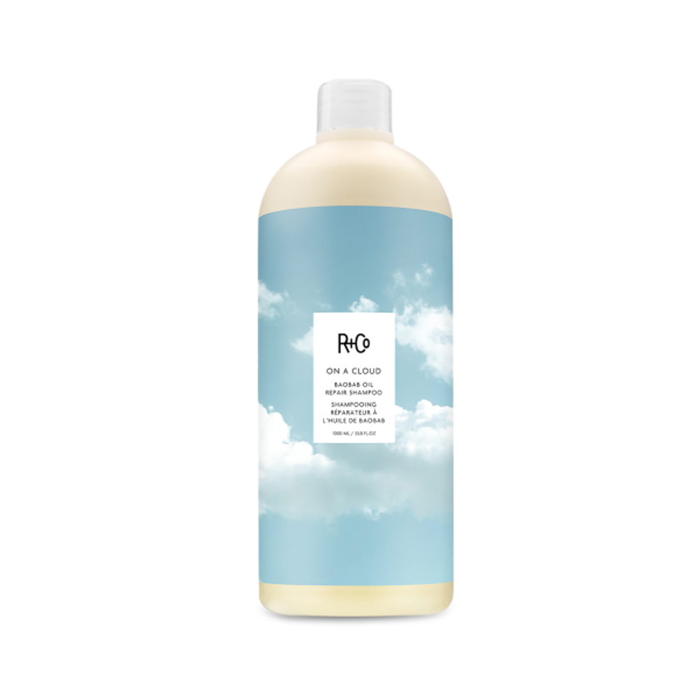 R+Co ON A CLOUD Baobab Oil Repair Shampoo - Восстанавливающий шампунь «НА ОБЛАКЕ» с маслом баобаба