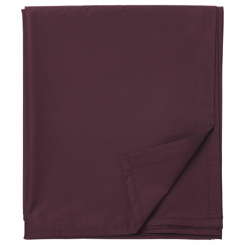 Простыня IKEA ULLVIDE (УЛЛЬВИДЕ), Бордовый, 150x260 см
