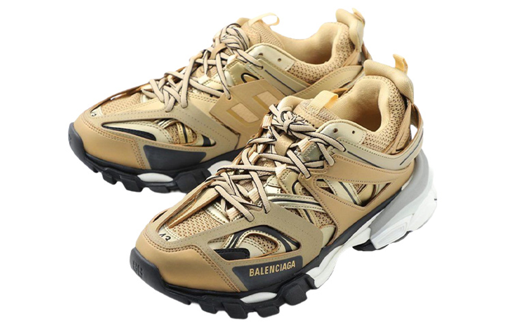 Balenciaga Track Trainer "Metallic Gold"