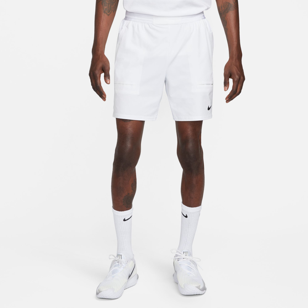 Мужские теннисные шорты Nike Court Dri-Fit Slam LN NT Shorts Men - White