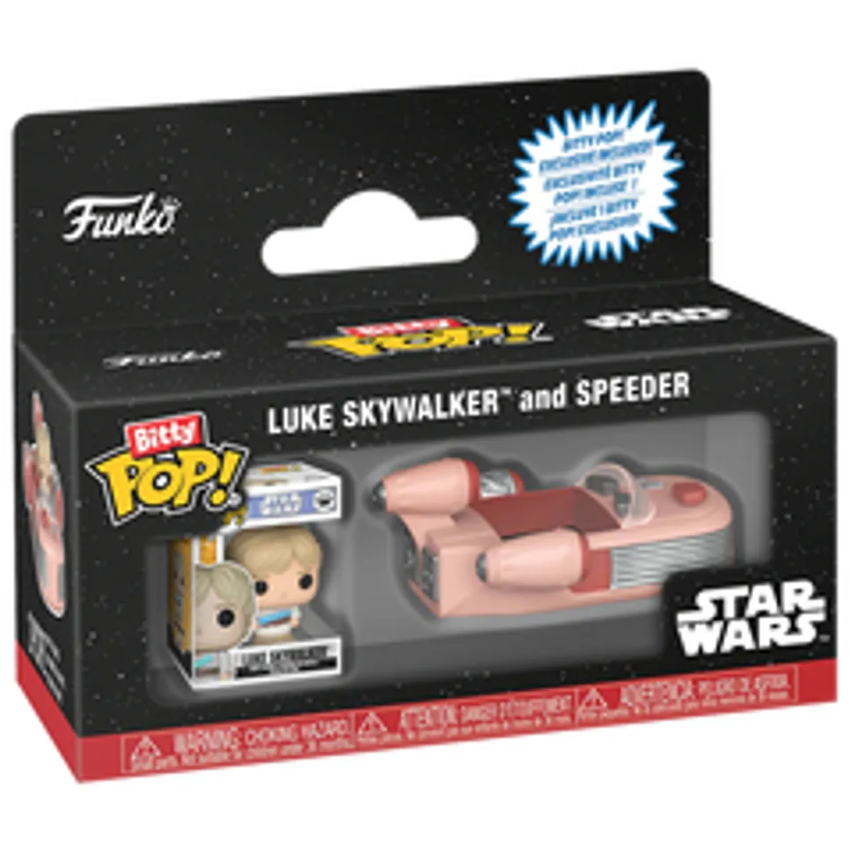 Funko Bitty POP! Rides Star Wars: Luke Skywalker and Speeder