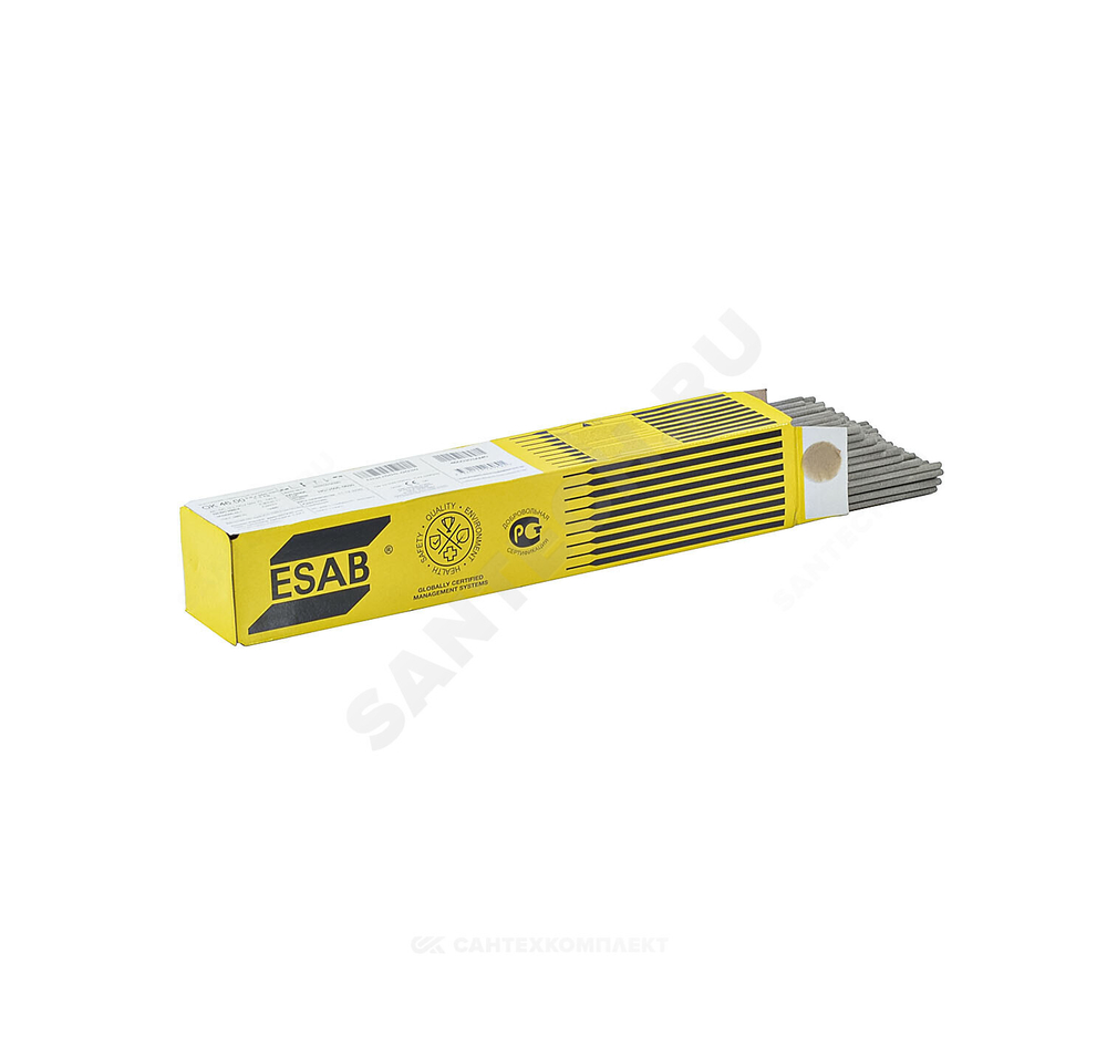 Электроды сварочные ОК-46 4х450мм упак 6,6кг ESAB