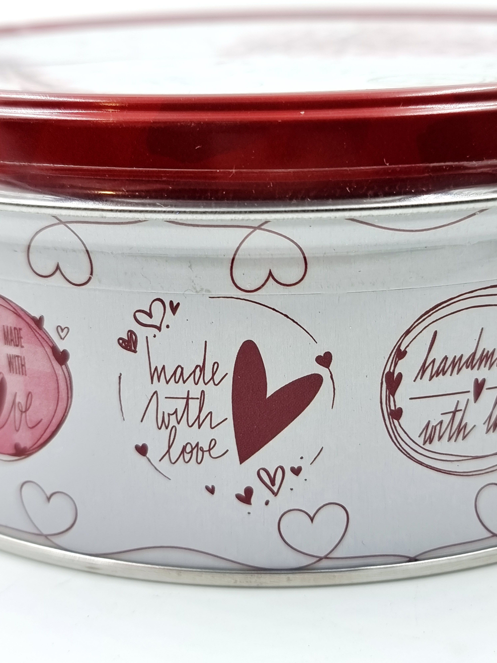 Песочное печенье с маслом Butter Cookies "Hearts/Сердечки", 2 жестяные банки по 150 г (Дания)
