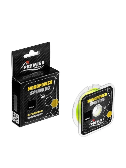 Леска MONOPOWER SPINNING 100m F. Yellow Nylon