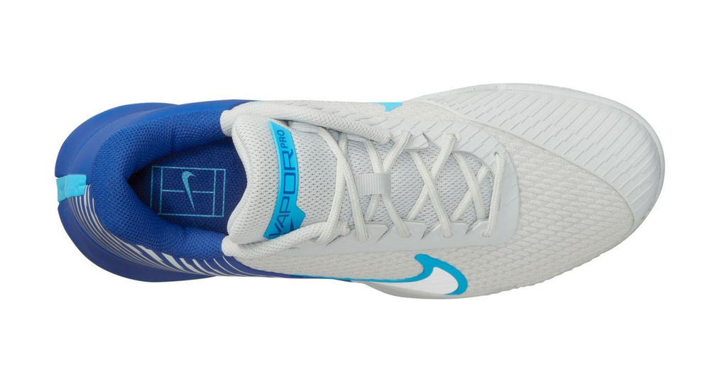 Мужские кроссовки теннисные Nike Zoom Vapor Pro 2 Clay - photon dust/white/game royal