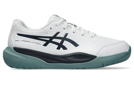 Детские теннисные кроссовки Asics Gel-Resolution X GS - white/midnight