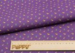 Ткань для пэчворка Peppy Нежная история, отрез 50х55 см, 146 г/м², НИ-24 фиолетовый, Peppy