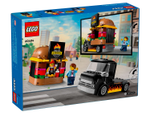 Конструктор Лего Сити Бургерная на колёсах | LEGO City Burger Truck 60404 — набор для детей 194 детали (5+)