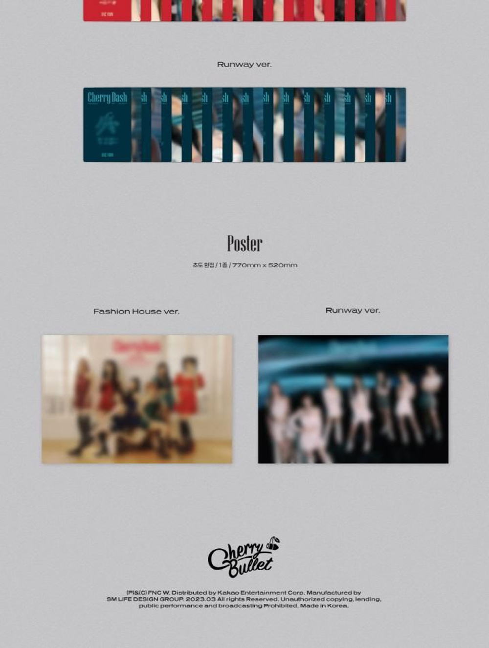 Альбом Cherry Bullet - Cherry Dash 3rd Mini Album RANDOM Version