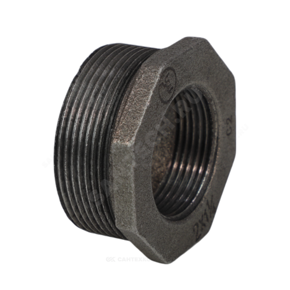 Футорка чугун Ду 40х25 (1 1/2"х1") НР/ВР Fittex PLUS