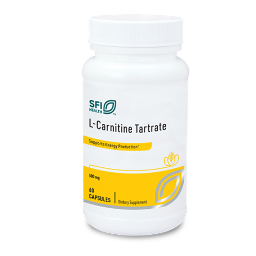 L-Carnitine Tartrate 60 капсул Klaire Labs / SFI Health