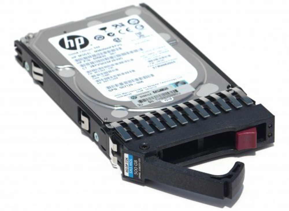 Жесткий диск HP 500GB, 6G, SAS, 7.2K RPM, SFF,2.5" DP MIDLINE MM0500FAMYT
