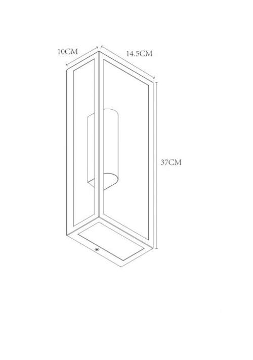 Уличный настенный светильник Arte Lamp BELFAST A4569AL-2BK