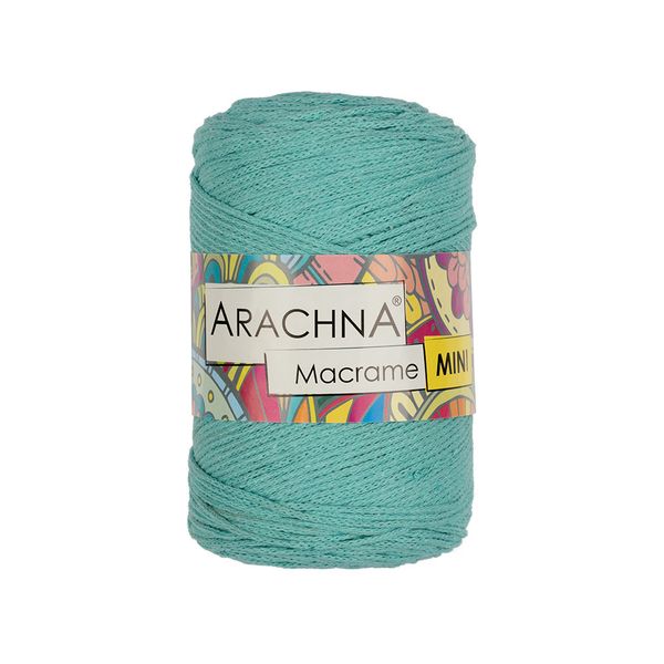 Пряжа Arachna Macrame Mini / уп.4 мот. по 250г, 200м, 19 мятный