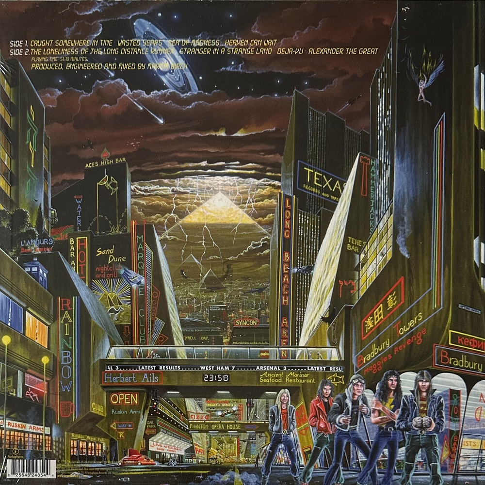 Iron Maiden - Somewhere In Time (Европа 2014г.)