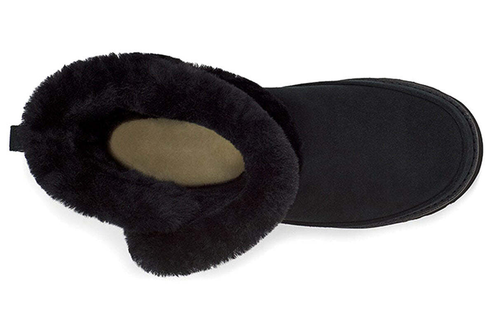 UGG Угги Classic Short Fluff, черный