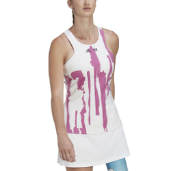 Женская теннисная майка adidas New York Y Tank Top Women - White, Violet