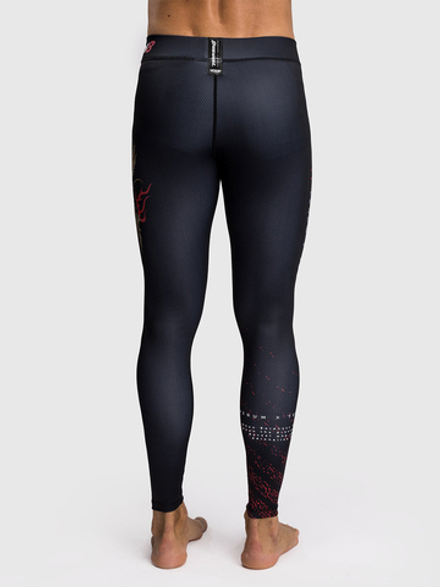 Тайтсы Venum x Tekken Marshall Black/Gold/Red