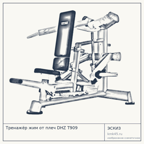 Тренажёр жим от плеч DHZ T909 — от 251 000 ₽