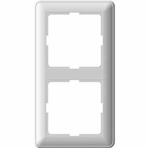 Рамка 2-постовая AQUA W59 белый Schneider Electric