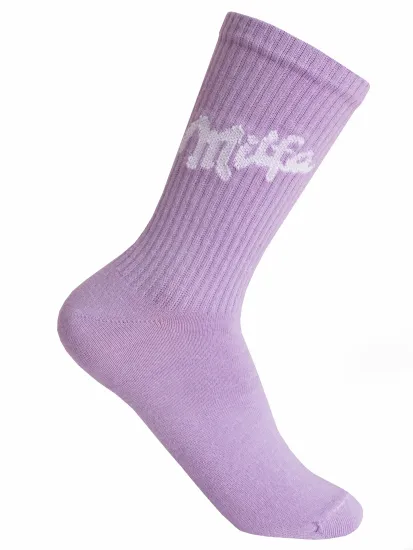 Носки "Милфа" сиреневые 35-40