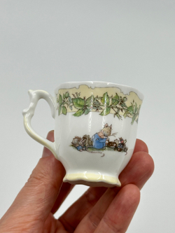 Миниатюрная декоративная чашка Brambly Hedge, Spring, Royal Doulton