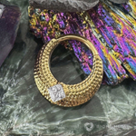 Кликер Durga Crystal PVD Yellow 1.2мм