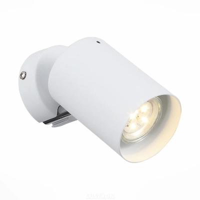 SL597.501.01 Спот ST-Luce Белый, Хром/Белый GU10 LED 1*3W