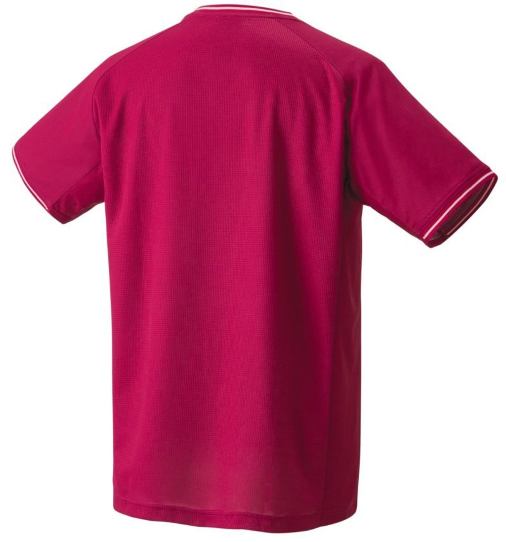 Мужская теннисная футболка Yonex T-Shirt Crew Neck - reddish rose