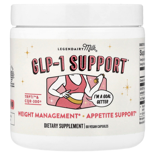 Legendairy Milk, GLP-1 Support, 60 веганских капсул