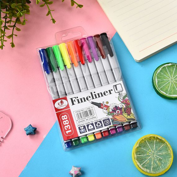 Flomaster \ Фломастер Fineliner 12 ədəd