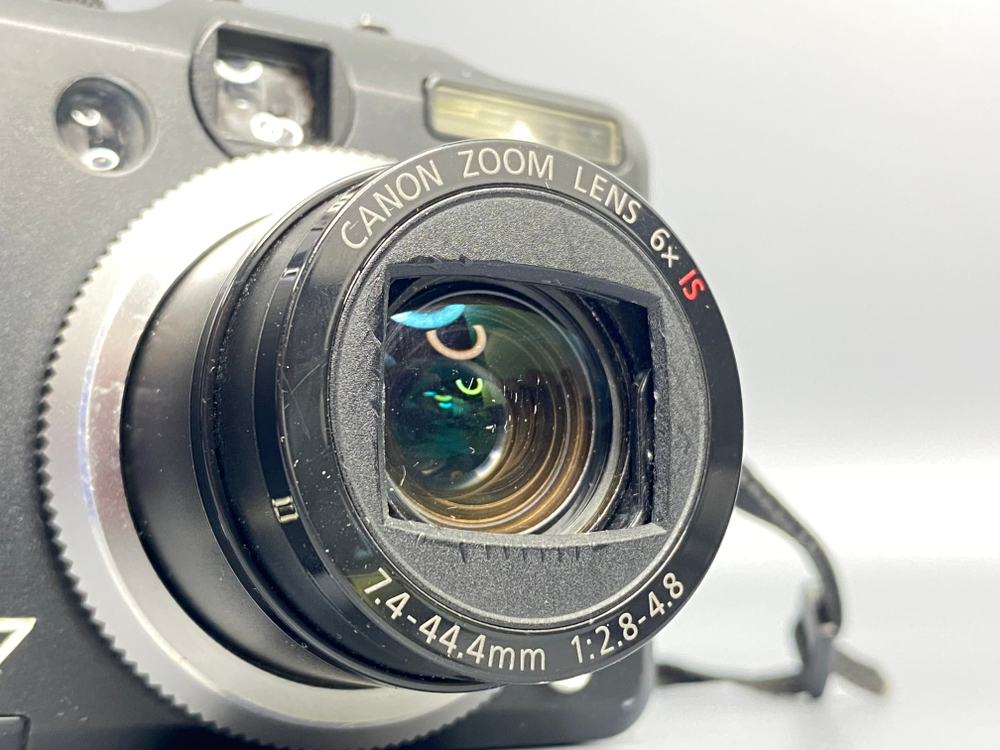 Canon G7 Сломана шторка