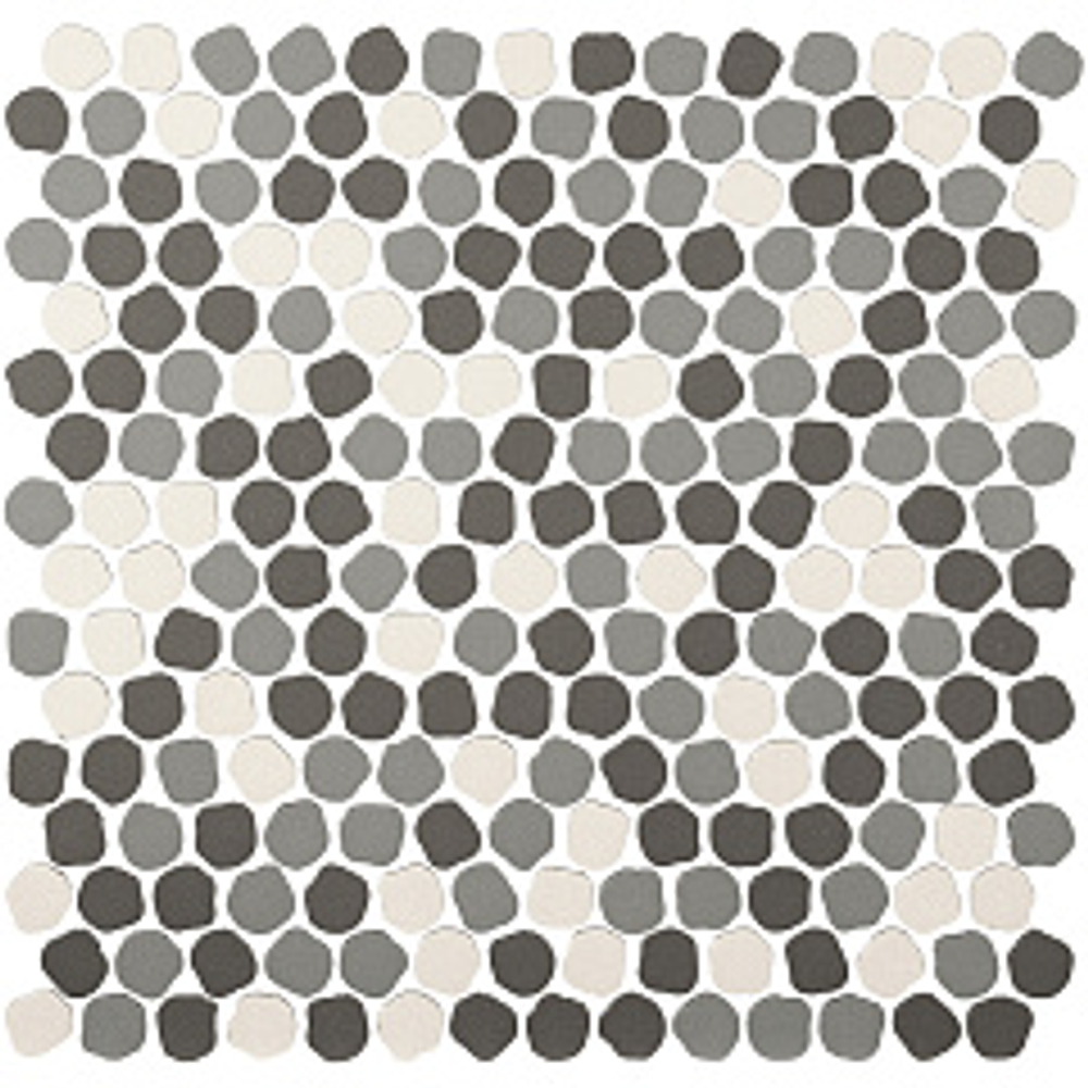 Мозаика / Керамогранит DECORATORI BASSANESI BONBON Mix C: White / Ardesia / Smoke 30,5x30,5 арт. BONBONMIXC