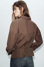 Рубашка в полоску - ZARA