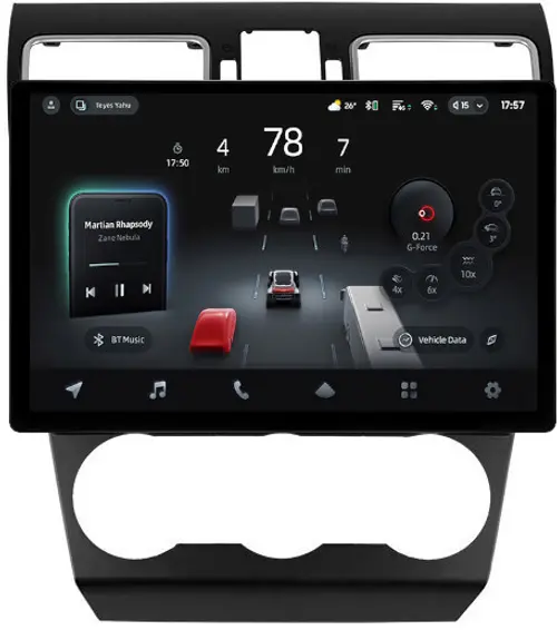 Магнитола для Subaru Forester 4 2015-2018, Impreza 4, XV 1 - Teyes CC4-PRO монитор 13" 2K QLED на Android 13, Быстрейшая, Snapdragon 778G, ИИ, CarPlay, DSP, 4G SIM-слот