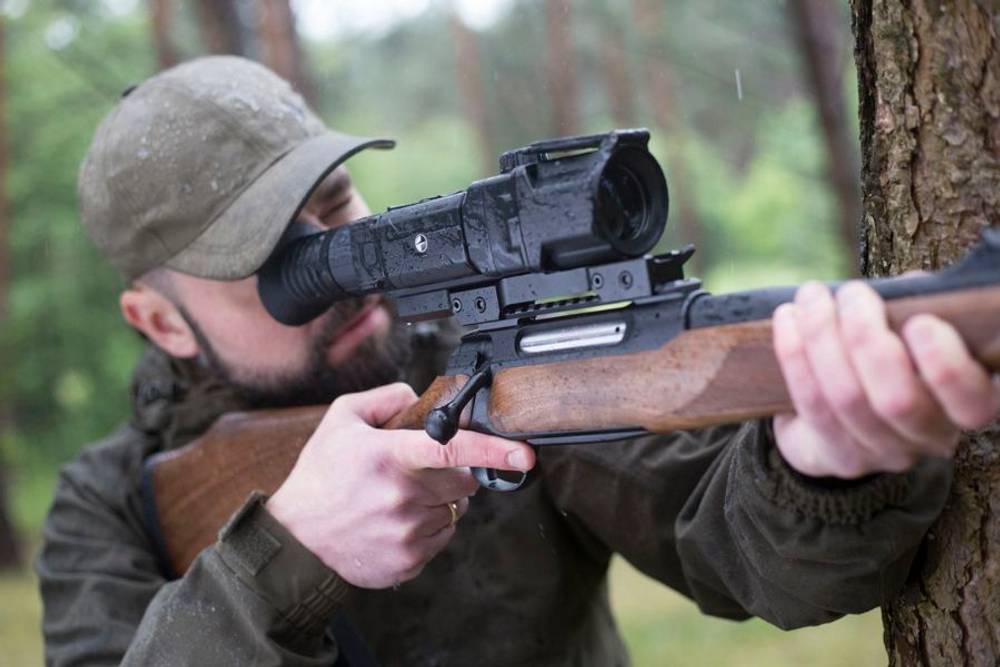 Цифровой прицел Pulsar Digisight Ultra N355 с креплением на Weaver