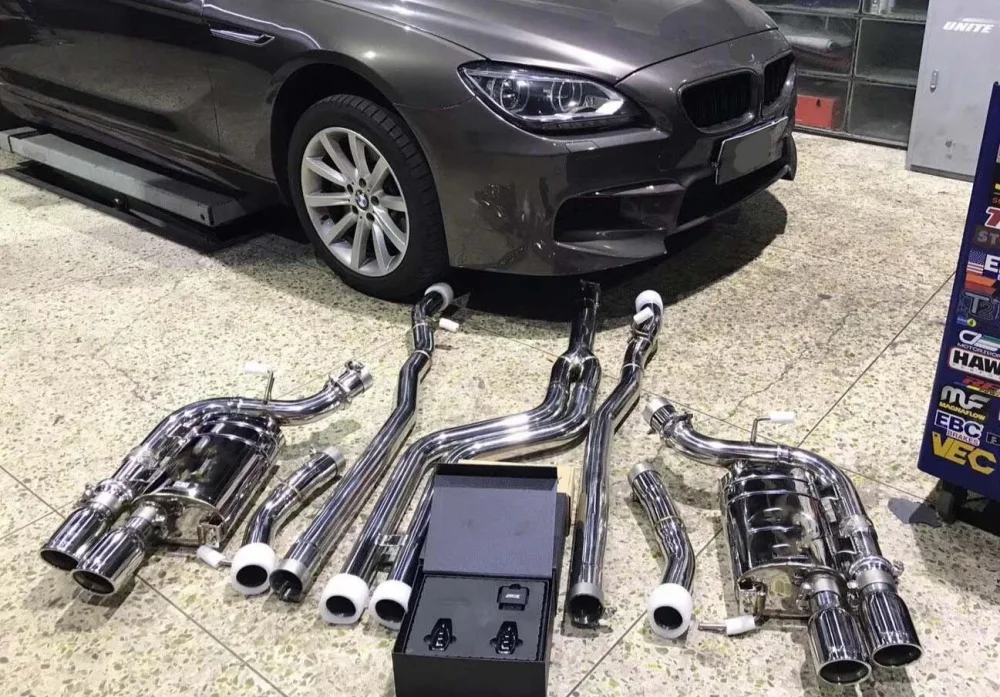 Выхлопная система с заслонками для BMW 6 Series 640i 3.0T