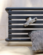Пластиковая скамейка Nardi Doga Bench, антрацит
