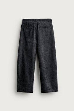 ZARA БРЮКИ SOFT С ЭФФЕКТОМ НЕРАВНОМЕРНОЙ СТИРКИ, ИНДИГО