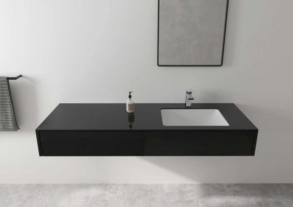Смеситель для раковин Vernis Shape 100 Hansgrohe со сливным гарнитуром, хром