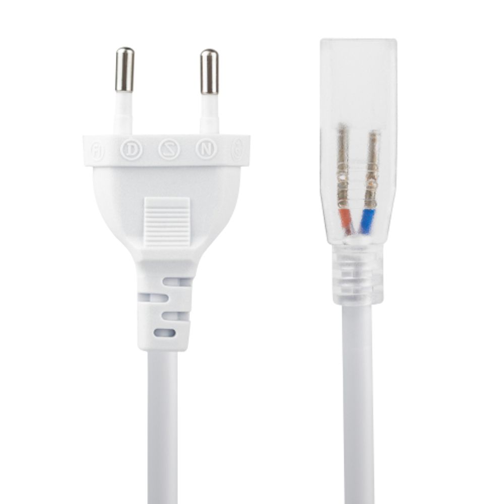 Источник питания ЭРА LS-power cord-220-3528 для светодиодной ленты 220В | Светодиодные ленты 220В и аксессуары