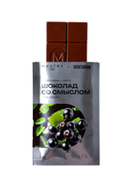 Шоколад со смыслом "Смородина-Мята", Mantra food, 20 г