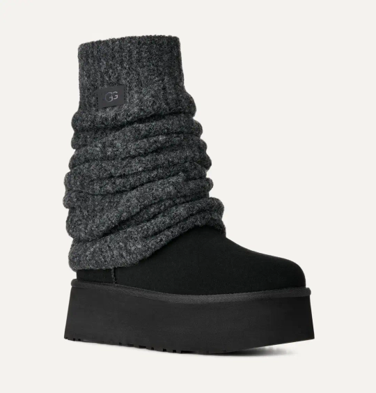UGG Угги Classic Mini Dipper, черный