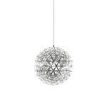 Подвесной дизайнерский светильник  Raimond от Moooi (серебряный, D 43 cm)