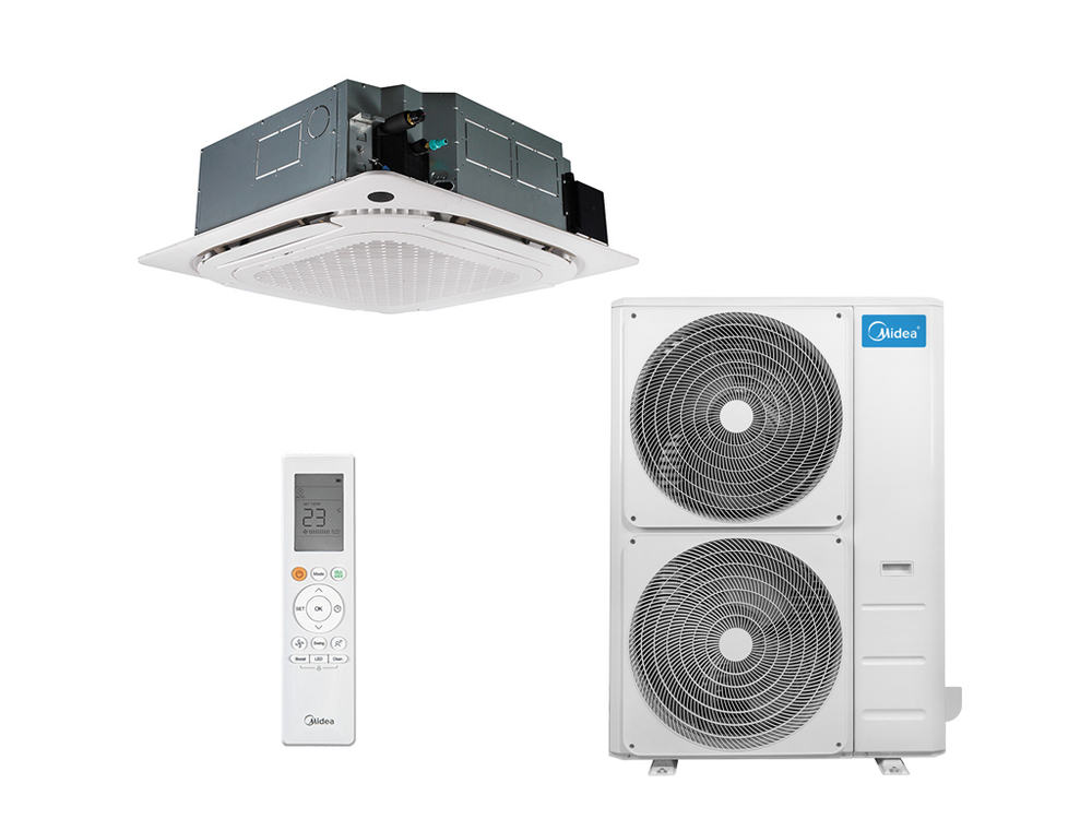 Кассетный кондиционер Midea MCD1-F-B/MO-N8 mcd1-55hrfnx(ga)-b/moe30u-55hfn8-r(ga)/t-mbq4-04awd