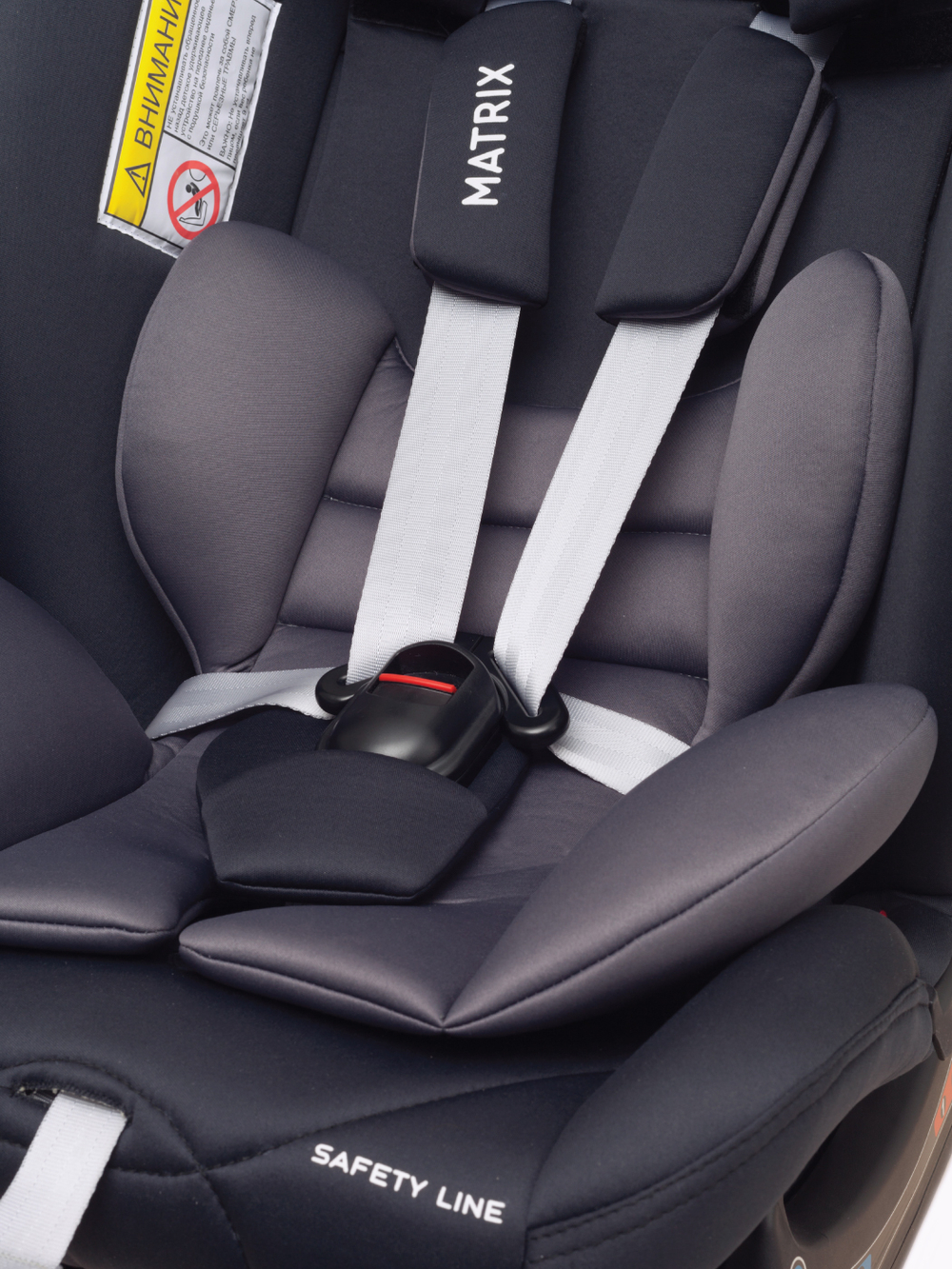 Автокресло Rant AY913 "MATRIX" Safety Line (Lunar Black) группа 0+-1-2-3  (0-36 кг)